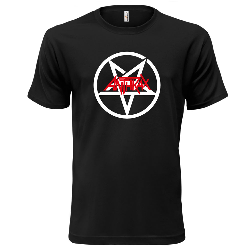 ANTHRAX (Pánské tričko černé, bílý a červený potisk)